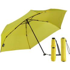 Knirps Umbrellas Knirps Folding Umbrella Yellow Yellow Yellow