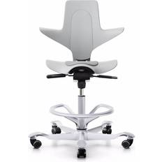 Hag Capisco Puls 8010 265mm Lighr Grey Sadelstol 142.5cm