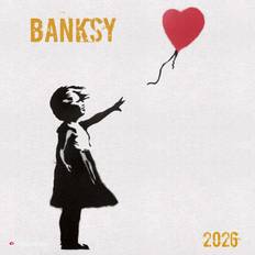 FSC (The Forest Stewardship Council) Calendars Tushita PaperArt Calendar 2026 Banksy 30 x 30 cm