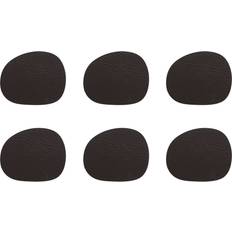 aida Raw Silicone Brown Buffalo Coaster 6pcs