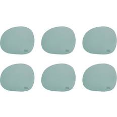 aida Raw Silicone Green Glasunderlägg 6st