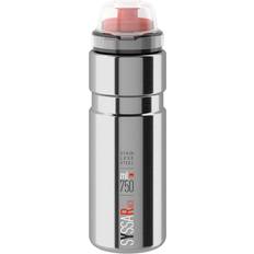Elite Syssa Race Silver Glossy Wasserflasche 0.75L