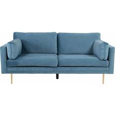 Blåa Möbler Venture Design Boom Blue Soffa 203cm 3-sits