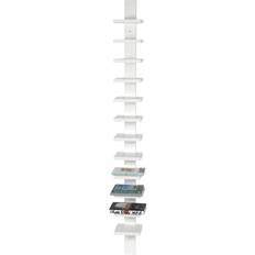 Källemo Pilaster White Bokhylla 205cm
