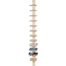 Källemo Pilaster Soaped Birch Bokhylla 205cm