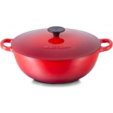 Le Creuset Cerise Cast Iron med låg 32cm