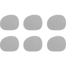 Grå Glasbrikker aida Raw Leather Light Grey Glasbrik 6stk