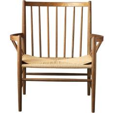 FDB Møbler J82 Smoked Oak Oiled-Nature Armchair 84.5cm
