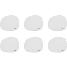 aida Raw Silicone Light Grey Glasunderlägg 6st