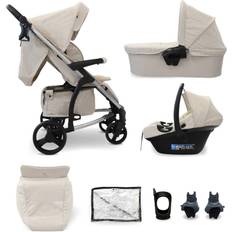 My Babiie Travel Systems Pushchairs My Babiie MB200i Oatmeal (Travel system)