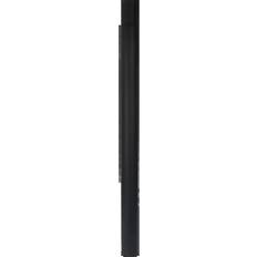 Deltaco Lamper Deltaco Lygtepæls Mast 1 Meter Forlænger Stykke Ø60 mm Sort Lampeophæng
