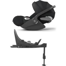 Cybex Cloud T i-Size Plus Sepia Black inklusive bundbeslag
