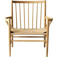 Stol flet FDB Møbler J82 Oak natural lacquered Loungestol 84.5cm