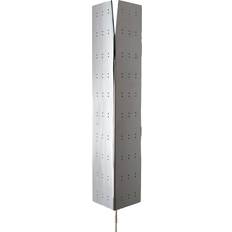 Belysning Hein Studio May Vägglampa Polished Steel 7 x 12 x 49 cm Väggarmatur