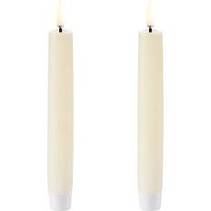 Uyuni 2 pack Ivory LED-ljus 15cm 2st