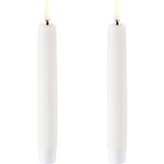 Uyuni 2-pack White LED Candle 13cm 2pcs