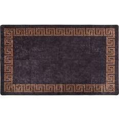 vidaXL Washable Black, Gold 120x180cm