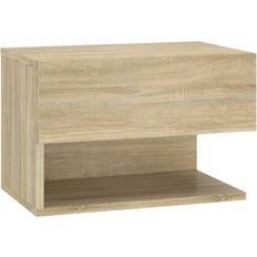 vidaXL 810959 Sonoma Oak Bedside Table 29.5x46cm