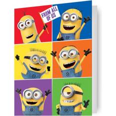 Yellow Cards & Invitations Despicable Me Minions From All Of Us Blank Card