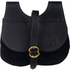 Guld/Messing Bæltetasker Dungeons Dragons Kidney Belt Bag - Black