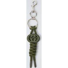 Gucci Nyckelringar Gucci Interlocking G Key Chain - Green