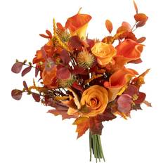 Orange Kunstige planter Atmosphera Buket Med Kunstige Blomster 55 cm Kunstig plante