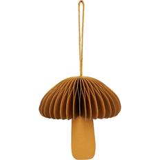 Broste Copenhagen Decorative Items Broste Copenhagen Fungi Decoration Mustard Christmas Tree Ornament