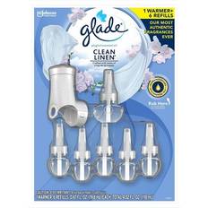 Glade Plugins Scented Oil Bonus Pack 6 Refills 1 Warmer Wax Melt