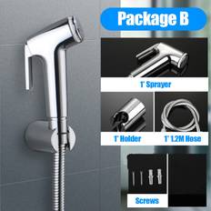 Bidets Greenzech ABS Hand Held Bidet Spray Toilet Attachment