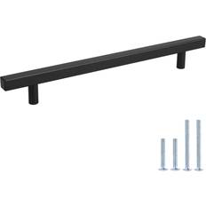 Peaha 6'1/4 in Black Cabinet Handles 5 Pack