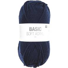 Rico Design Basic Soft Acrylic DK Nachtblau 155m