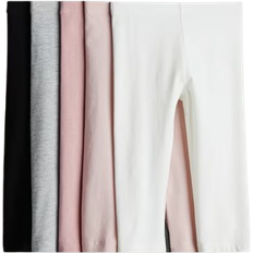 Capris Trousers Children's Clothing H&M Cotton Capri Leggings 5-pack - Pink/Black (0840933016)