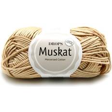 Drops Design Muskat Uni Colour Camel 100m