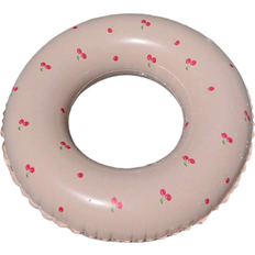 1pc Inflatable Pool Float, Cherry Blossom Color, Pool Accessories, Swimming Pool Party Supplies, Perfect Summer Gift For Pool And Beach, Floating Relaxing Chair For Adult Vacation