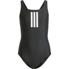 Adidas Swimwear adidas Kid's 3-Stripes Swimsuit - Black/White (JE2404)
