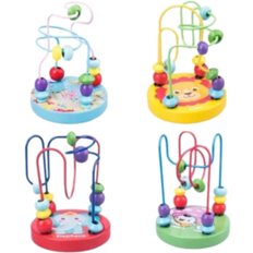 Shein Wooden Kids Mini Abacus Beads Building Blocks