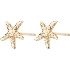 Scream Pretty Starfish Stud Earrings - Gold