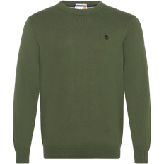 Timberland Williams River Men's Cotton Sweater - Black Forest Green