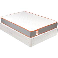 What The Sleep Glacier Folding White Coil Spring Mattress