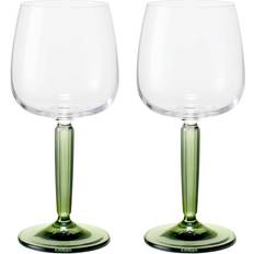 Kähler Hammershøi Green White Wine Glass 35cl 2pcs