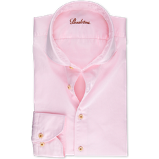 Stenströms Slimline Casual Twill Shirt - Light Pink