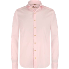 Stenströms Slimline Casual Twill Shirt - Light Pink