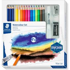 Staedtler Akvarellpennor Staedtler Design Journey Watercolour Set 18 Pieces