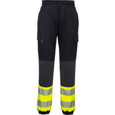 Portwest KX341 PW3 Flexi Joggers - High-Vis Black/Yellow