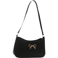 Shein Elegant Crescent-Shaped Underarm Shoulder Bag For Women, Chic Casual Fashion, Solid Color Underarm Bag