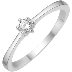 Støvring Design Ring - Silver/Transparent
