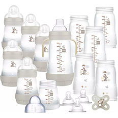 Grey Baby Bottles & Tableware Mam Easy Start Anti-Colic Baby Bottle Set Large
