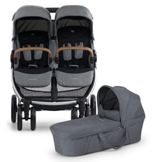 Crescent Barnvagnar Duo Lightway Grey Melange