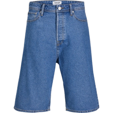 Jack & Jones Ron Original Extra Baggy Fit Denim Shorts - Blue/Blue Denim