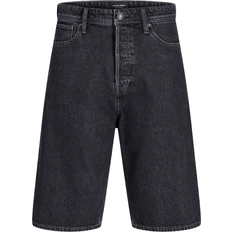 Jack & Jones Ron Original Extra Baggy Fit Denim Shorts - Black/Black Denim